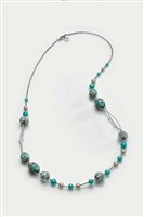 Collana Antica Murrina Venezia Donna Smeralda in Vetro COA09A59 - COA09A59